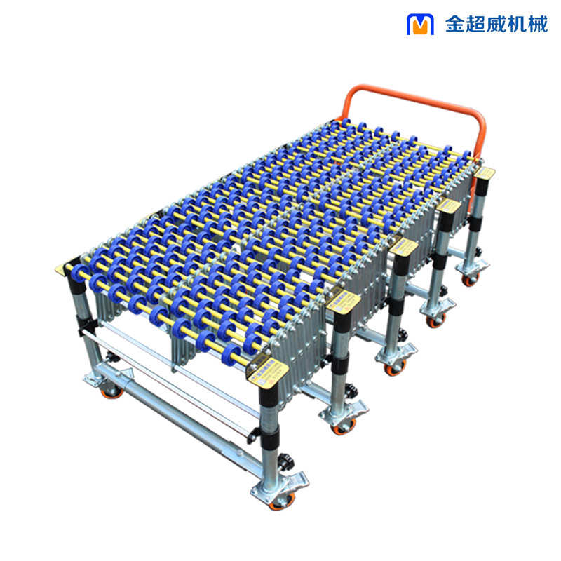 输送机卸货福伸缩来线轮仓储卸货物流流水线神器装卸货物滑梯