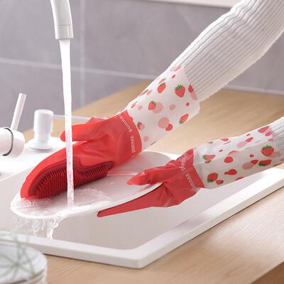 Multifunctional Magic Glove Brush for Household Chores, Dish