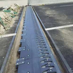 现货80型桥梁伸缩缝C40型模数式 D160型浅埋型异型钢梳齿板伸缩缝