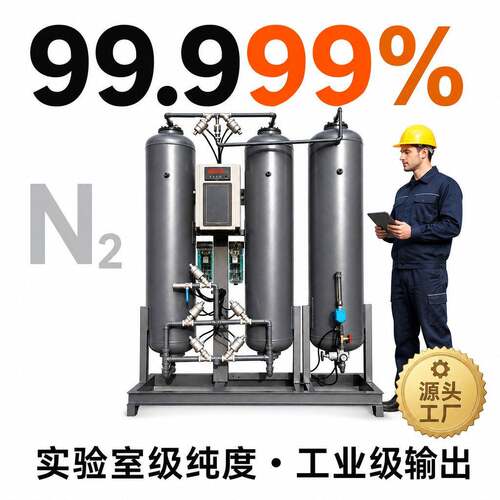TAHU工业全自动制氮机PSA变压吸附氮气发生器实验室级纯度99.999%