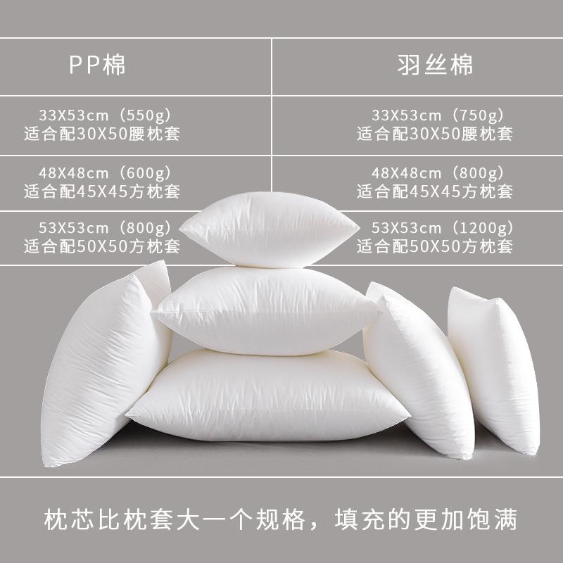 磨毛压花沙发抱枕枕芯靠包靠垫内芯抱枕芯速卖通尺寸可定ebay