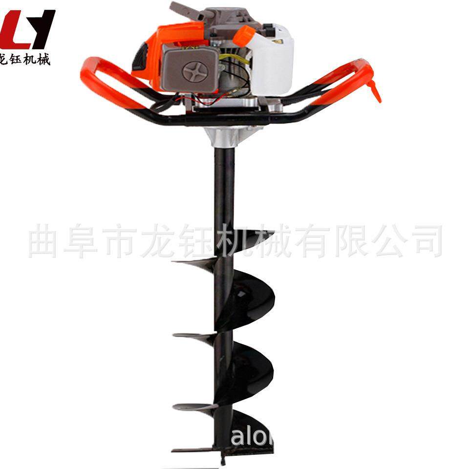 多功能挖掘机植树挖坑机 四冲程植树挖坑机 加厚型四冲程挖坑机