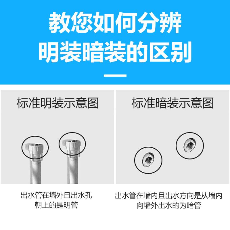 新款直销明装淋浴花洒套装黑色卫浴沐浴增压喷头淋浴器全铜龙头直