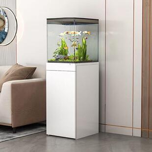 轻731奢客厅鱼缸底柜玄关隔柜断鱼缸家用架鱼柜缸子子水族箱底座