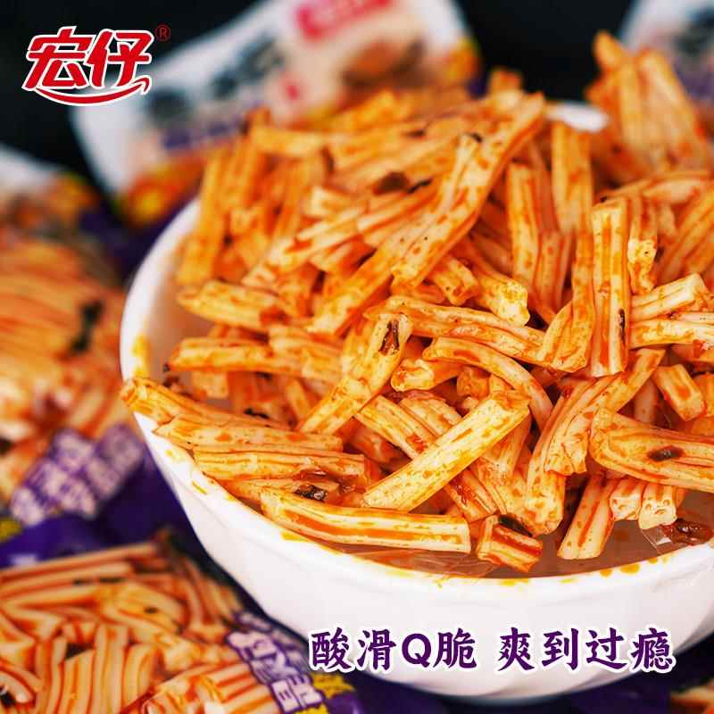 宏仔老坛酸菜凉皮酸菜粉解馋零食西安麻酱凉皮小吃