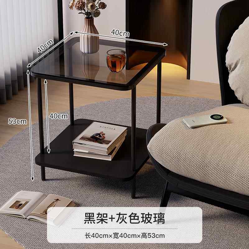 床G3轻奢边客几简3易沙发侧边柜办公茶几厅小桌子夹缝ltaoEQR3角