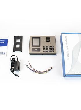 A0H指纹人脸识3别考勤英机门禁文带刷F卡中文带门刷脸上班员工打