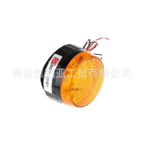 欧时电子RS PRO 琥珀色闪光LED信号灯 907-5961工业警示灯 提示灯