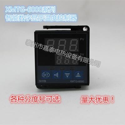 XMTG-6000系列智能单显温度调节仪单显示温控仪智能表64116412