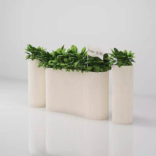 市政户外花箱花盆庭院阳台隔断围栏花坛花架室外绿化种植箱花槽
