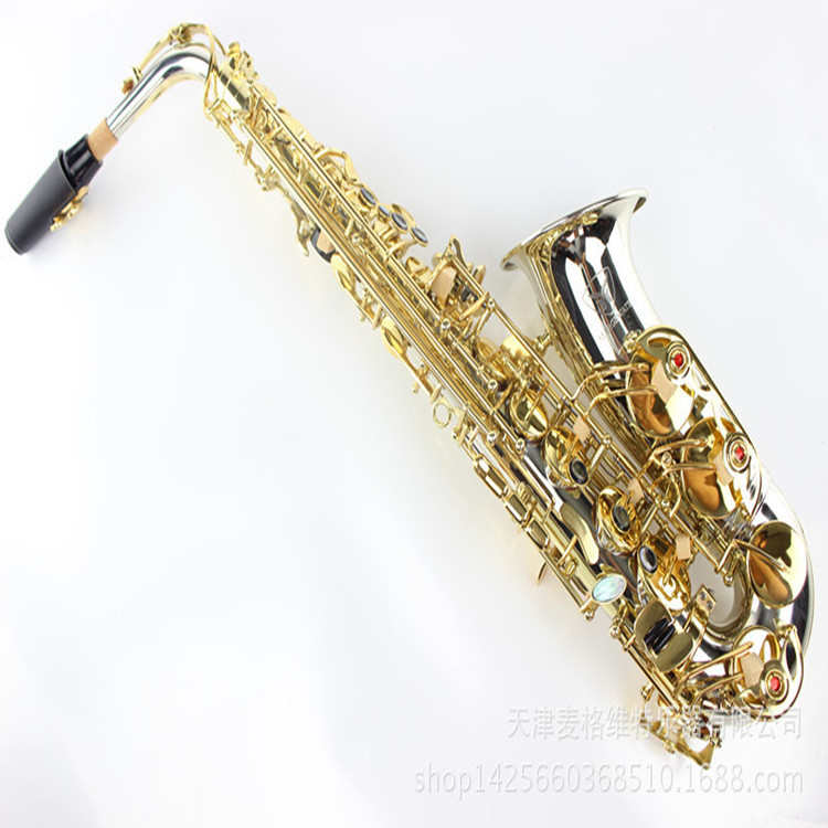 麦格维特MARGEWATE MAS-780 降E调中音萨克斯 白铜管身