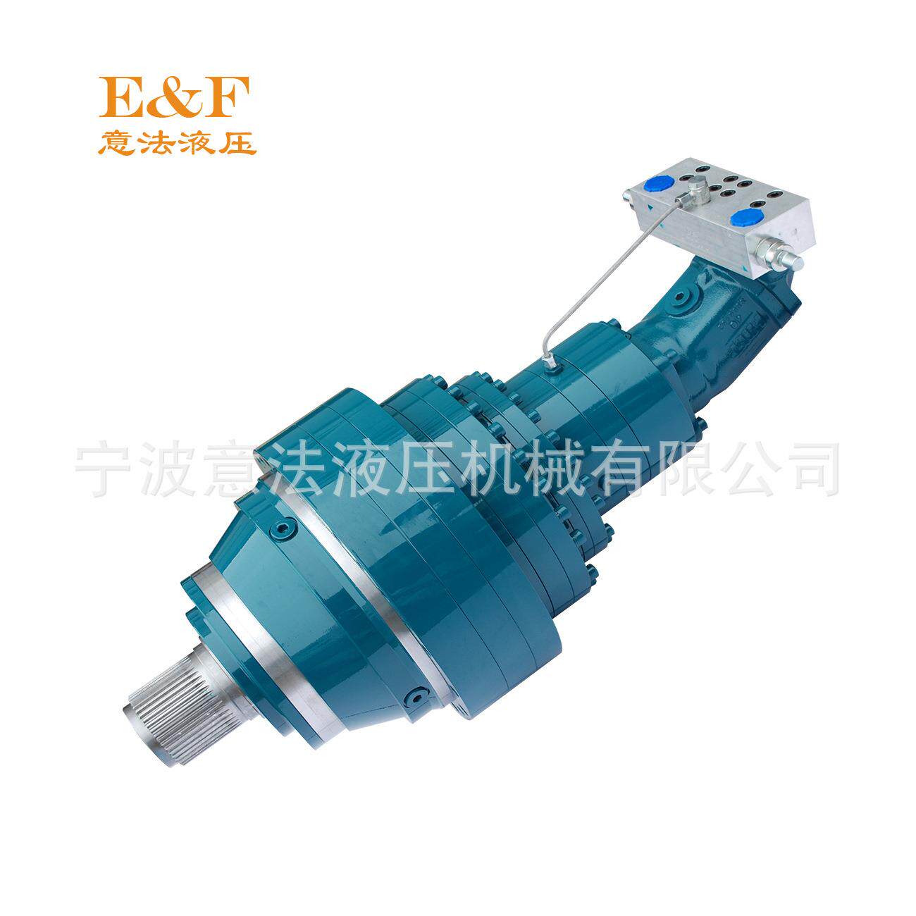供应适用邦菲利D302L2回转支撑撕碎机大扭矩液压回转传动装置