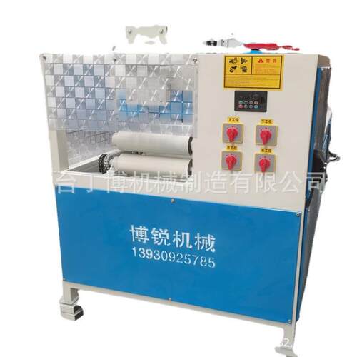 多用途碳化木机大型仿古木加工四面木纹拉丝炭烧一体机型