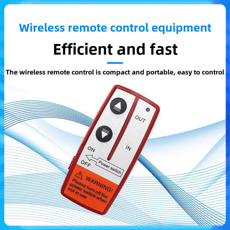 12V24V电动绞车配件汽车小型起重机手柄开关无线遥控接收控制器电