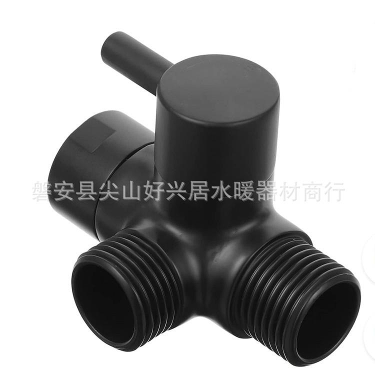全铜淋浴分水器配件一份二4分分流器淋浴喷头分水配件进水