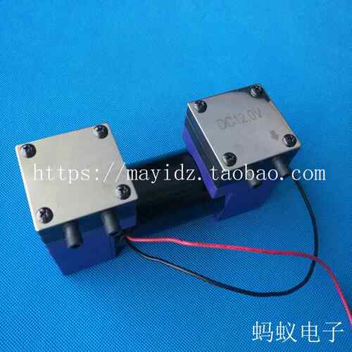 j8静音24V真空泵小型抽气泵双头隔膜泵打气泵泵吸微型12V220V直g3