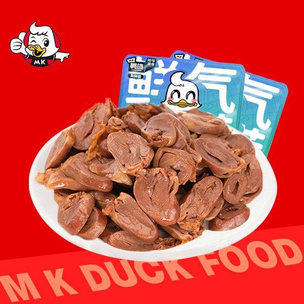 MK鸭货鸭心100g新鲜盒装香麻辣酱卤味肉类熟食鸭肉类小吃鸭货零食