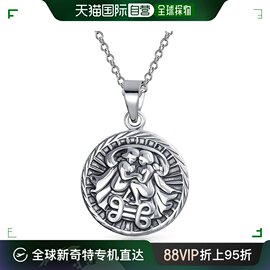 美国直邮Bling Jewelry 通用 项链纯银星座吊坠