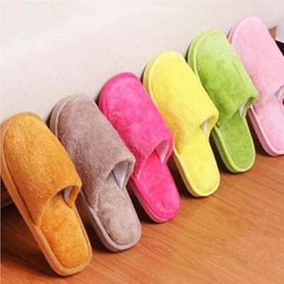 静春秋果冬糖色家居情侣保拖暖室内音木地板男女家用泡68702沫底