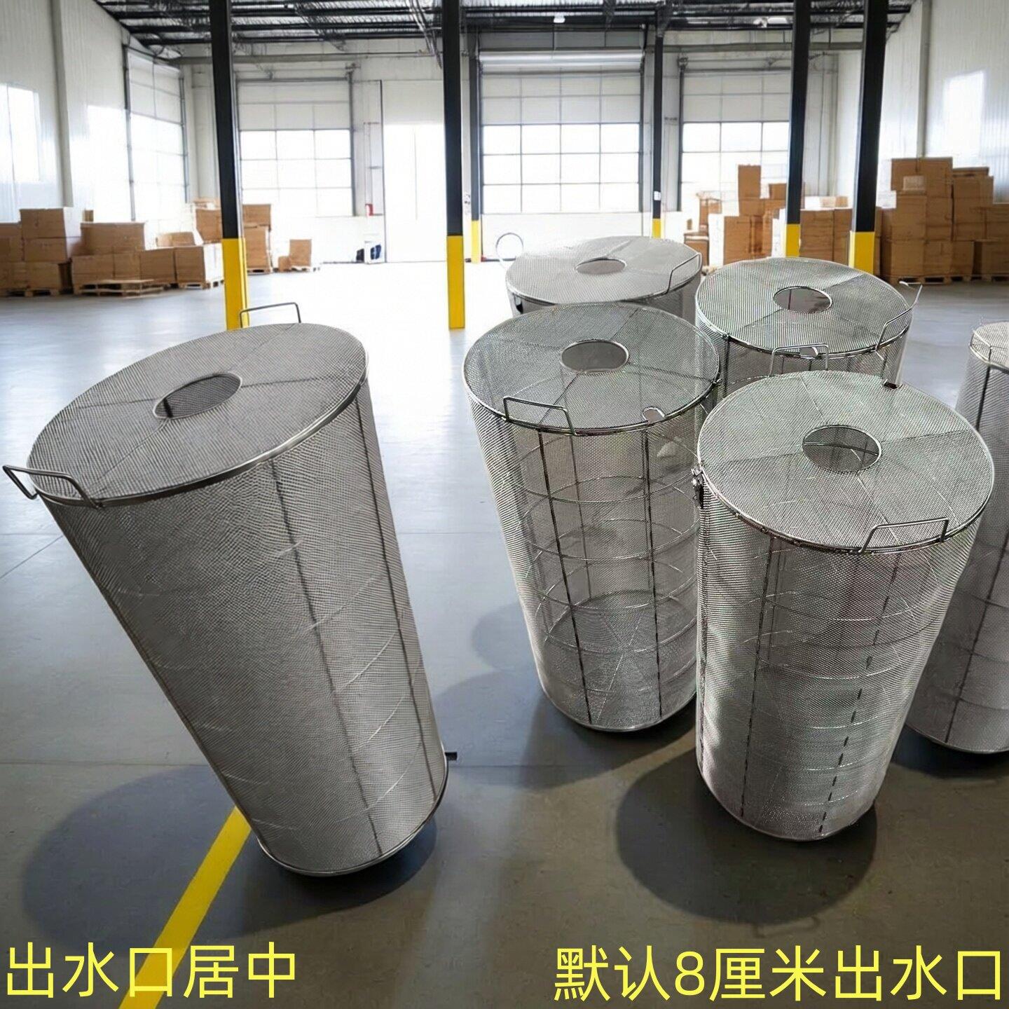 水泵防护罩水泵过滤网罩水泵防堵笼深水井潜水抽水泵污水泵加密孔