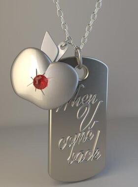 恋与深空夏以昼吊坠项链小众原创设计轻奢ins时尚精致百搭送好友