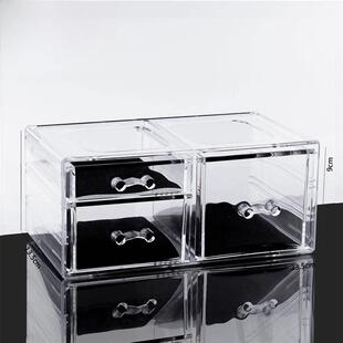 acrylic cosmetic box transparent clear make up organizer