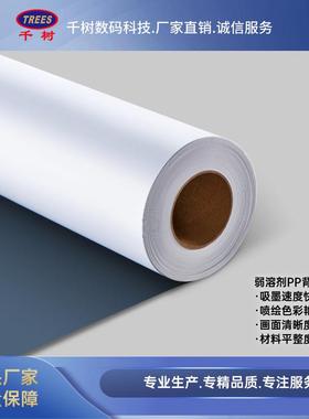 160G面弱溶160G-ML-PP背胶哑户外PP剂打印面细腻逼真防水防画静电