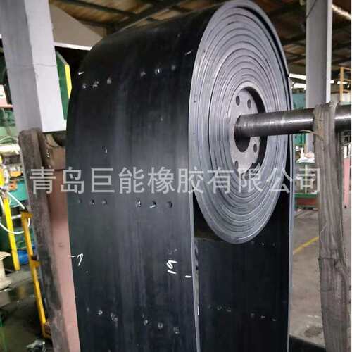 青岛耐高温阻燃钢丝绳输送带钢丝芯提升带垂直提升带