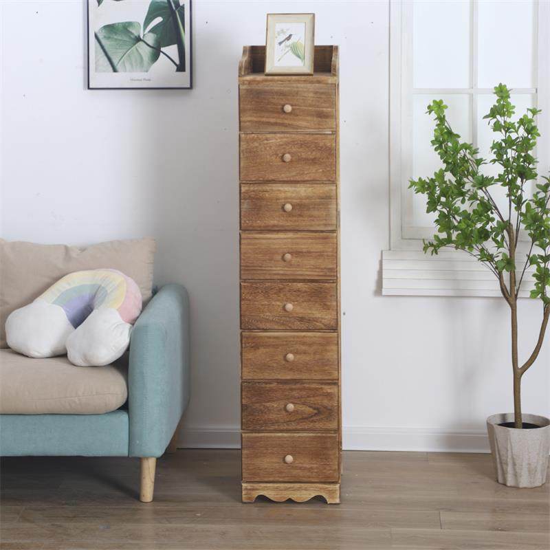 正品特价床头柜柜简约边柜客夹缝厅边28c组m长卧室合木收纳柜超窄