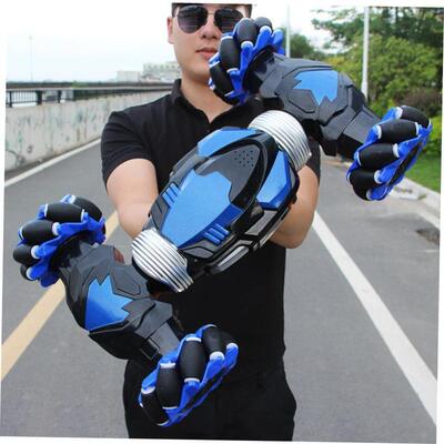 Gesture sensing remote control toy deformation car kids boys