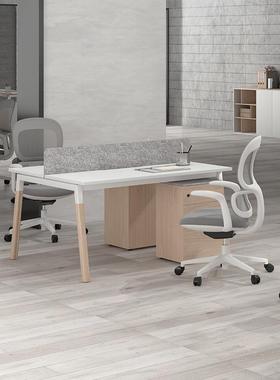 KENDO-ZY 卡位屏风员工工位办公桌隔板会议桌椅组合 职公员办桌四