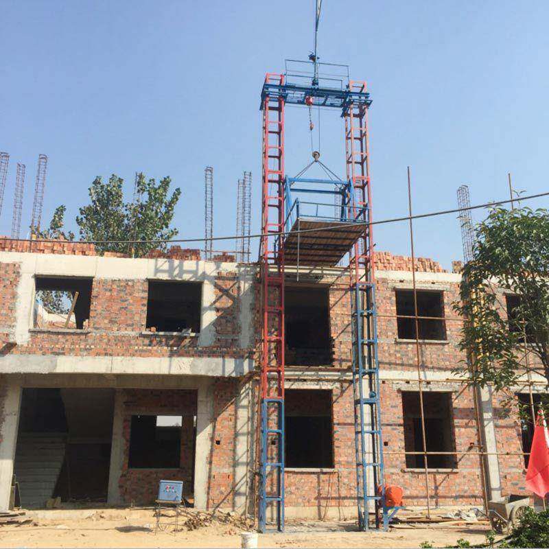 建筑工地使用龙门架 物料提升机施工升降机 可升降式龙门架