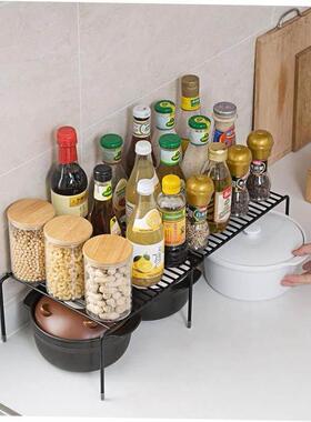kitchen layering shelves cupboard dish shelf bathroom makeup