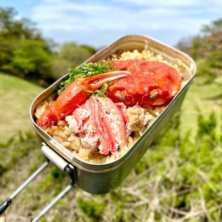 新款直销直供带把手超轻氧化铝饭盒 户外旅行便携轻巧加厚日式现