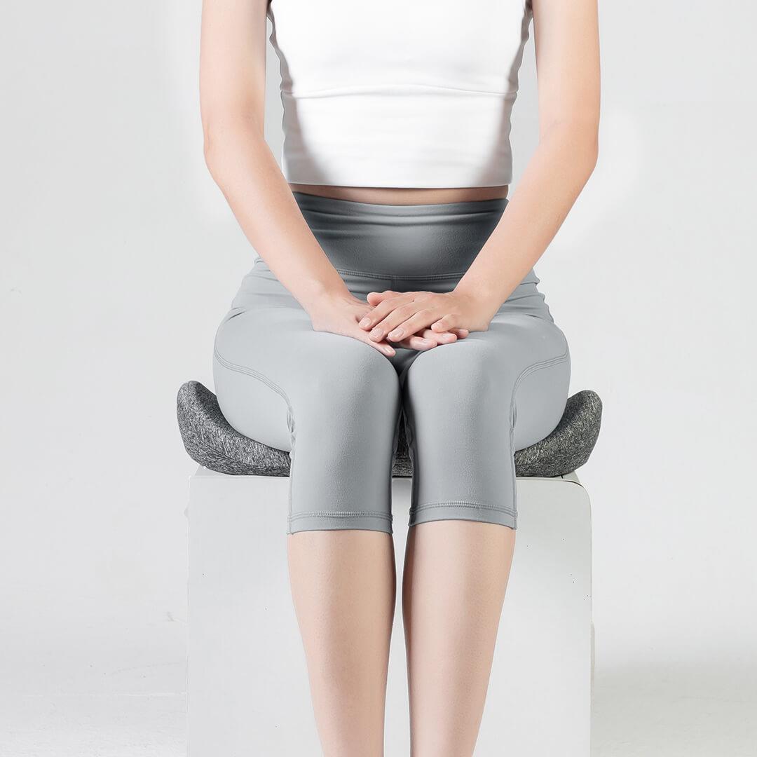 乐伽舒压坐垫美臀抗菌透气塑形坐垫办公室久坐不累座垫椅垫背靠