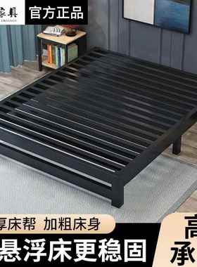 架床无床BDI铁头加固加厚床双铁人床1.8x2米铁艺床1米单架人铁艺