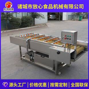 红薯土豆清洗机 海蛎子清洗机 果蔬清洗机 平行毛辊清洗机