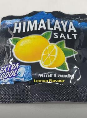 新大马碧富牌咸柠檬薄荷糖 海盐润喉糖himalaya salt盐糖果