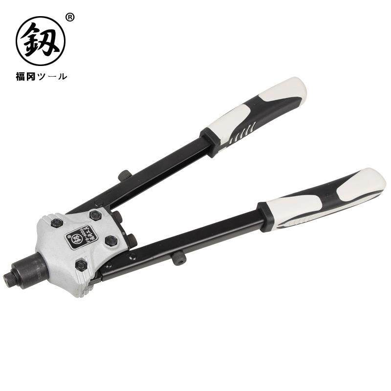 供应福冈工具家用拉铆枪超省力手动铆钉枪双把手打丁卯钉枪