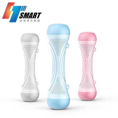 女士多功能哑铃1/2/3/4KG负重可拆卸可组装杠铃拉力绳功能