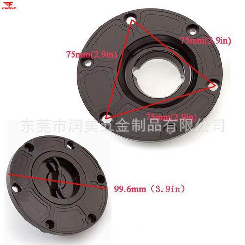 阿普利亚GPR125/150/250/RS660改装铝合金无钥快拆装饰油箱盖