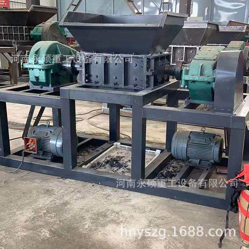 木材撕碎机 废旧家具双轴粉碎机 沙发床垫木工厂边角料撕碎机