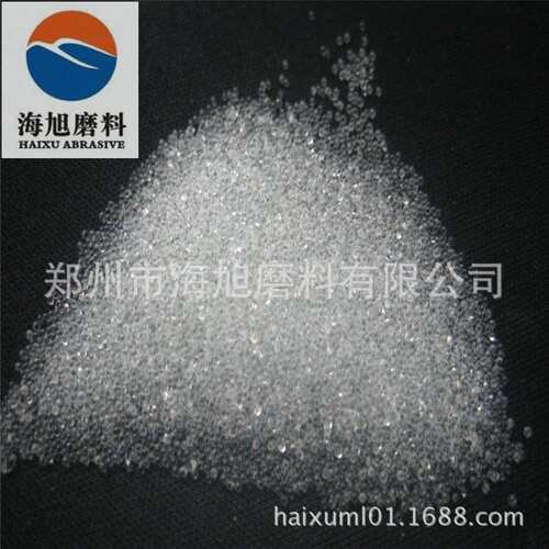 人造磨料喷砂玻璃微珠磨料清理实心20目喷砂玻璃微珠