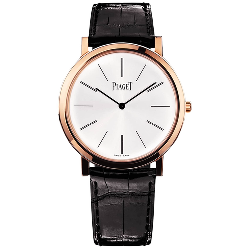 [9.8新]伯爵ALTIPLANO系列18K玫瑰金手动机械手表男G0A31114