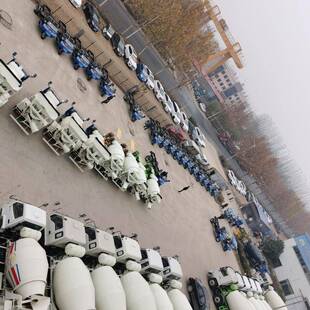 5方地混凝土式 搅拌运输车4方车载用搅拌罐混工凝土自上料搅NXJ拌