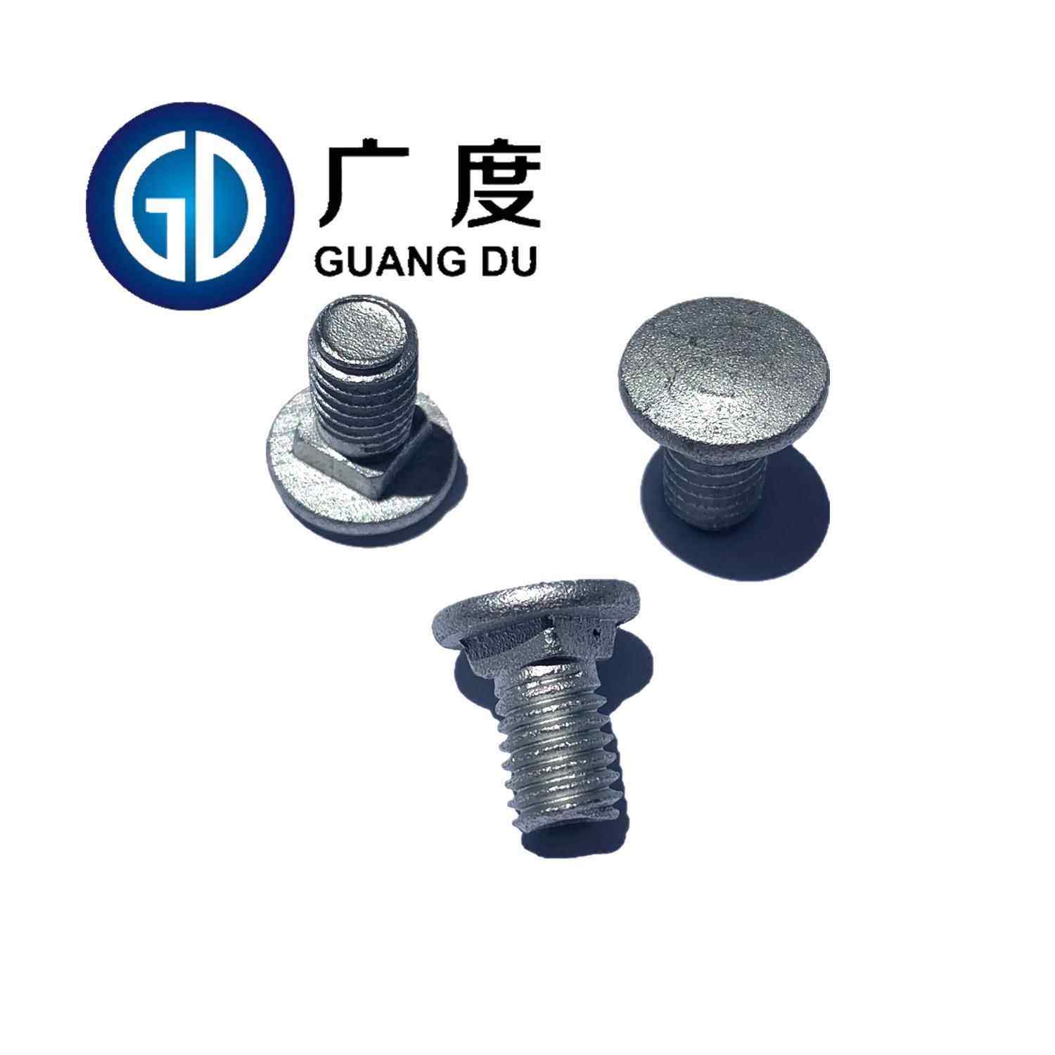 达克罗桥架螺丝马车螺栓配套法兰螺母