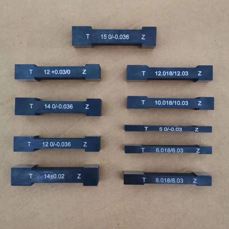 现货键槽塞规量规槽宽塞规JS9 N9 P9宽度规键槽通止规片形塞规