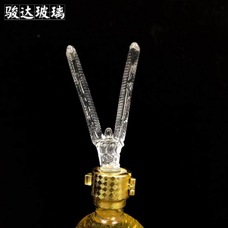 十二生肖动物造型猴子玻璃包装酒瓶猴子造型酒瓶礼品礼盒
