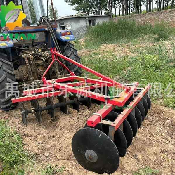 1BQ-1.7 圆18片轻耙 圆345盘耙 悬挂盘耙X 土地壤耕地机械播前耕