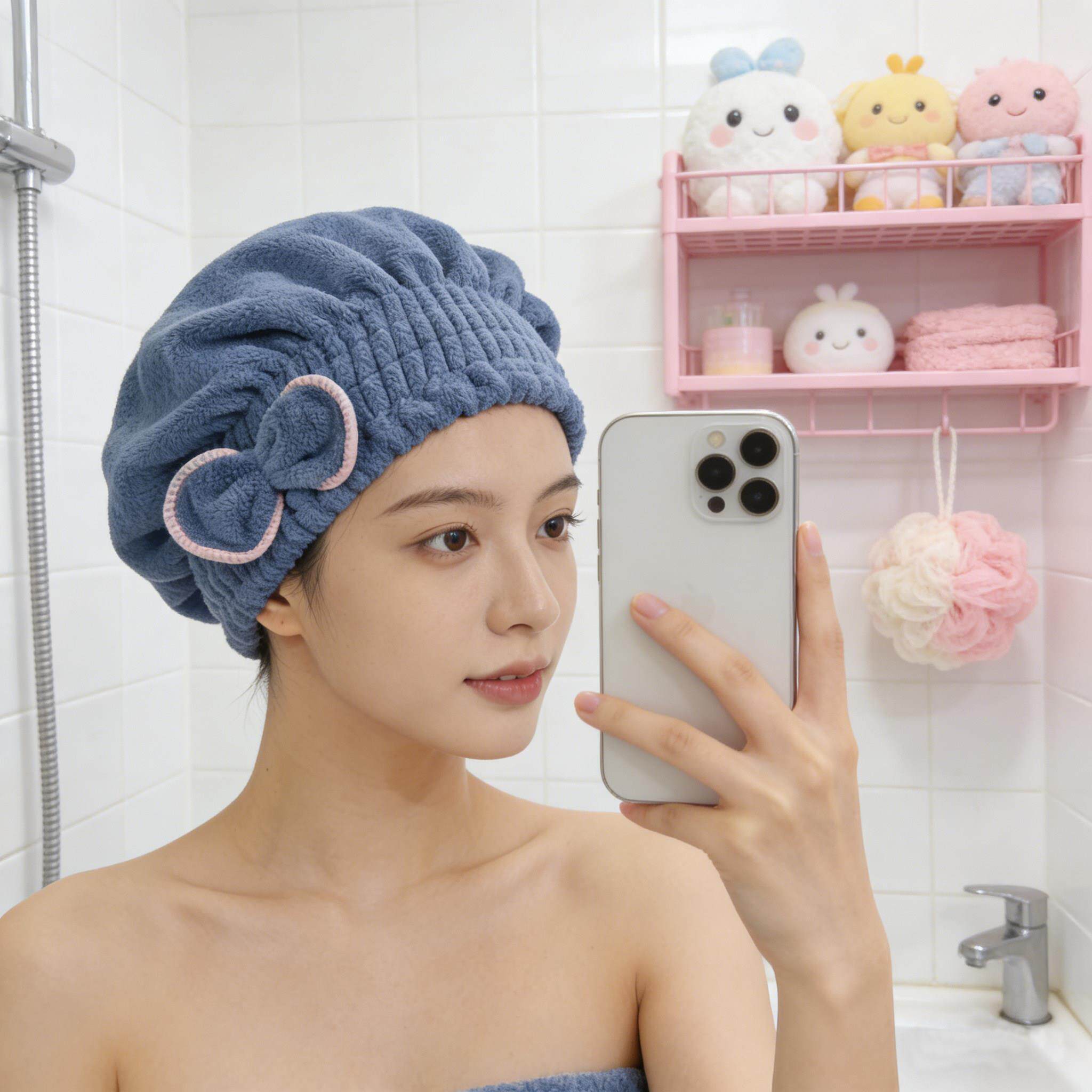干发帽超强吸水速干珊瑚绒发巾女2026新款玛万加厚长发包头巾浴帽